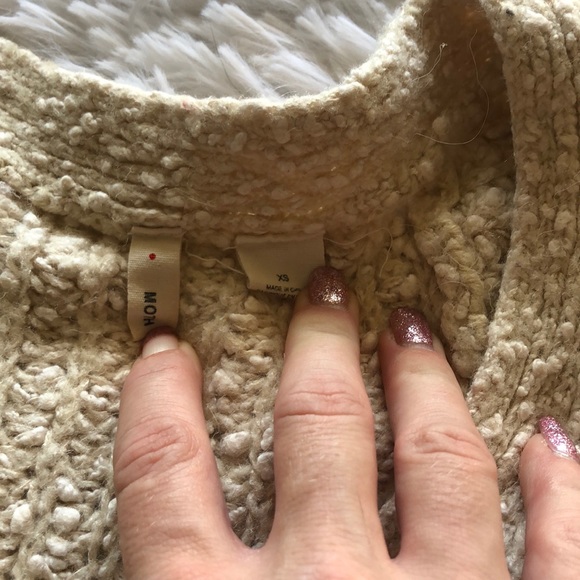 Anthropologie Moth Nubby Side Sweater - Picture 5 of 6